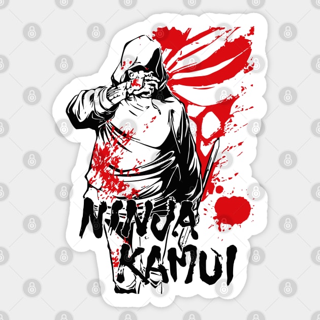 Ninja Kamui Anime Sticker by mounier